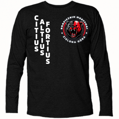 Koszulka z długim rękawem Muaythai