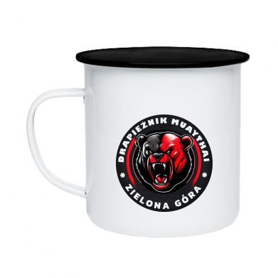 Kubek ceramiczny w stylu retro muaythai